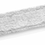 Podnos DIAMAN číry 31 x 12,5 cm H1,5 cm