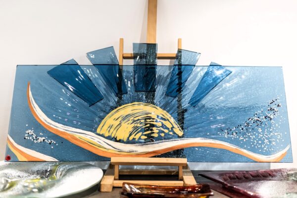 Sticlă de artă Veronika Rusňáková 51x110 cm