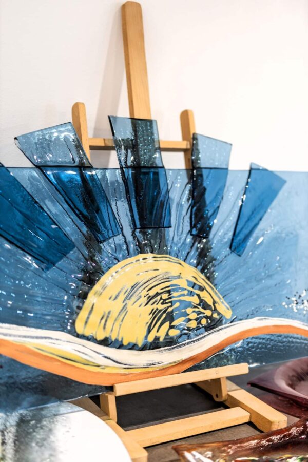 Sticlă de artă Veronika Rusňáková 51x110 cm - imagine 2