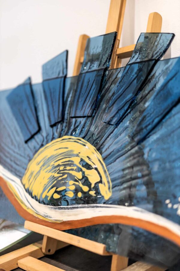 Sticlă de artă Veronika Rusňáková 51x110 cm - imagine 3