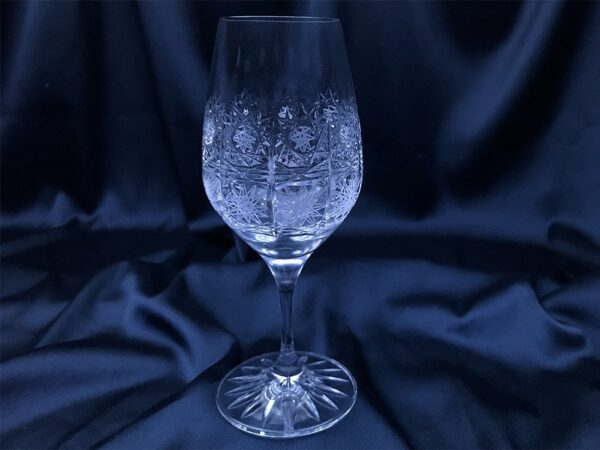 Pahare din cristal taiat 240 ml set de 6 bucati