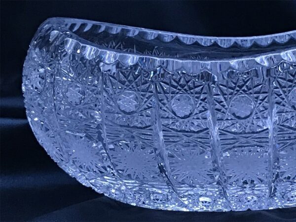 Krištálová brúsená miska 20 cm