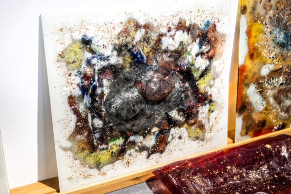 Sticlă de artă Veronika Rusňáková 73x84 cm - imagine 2