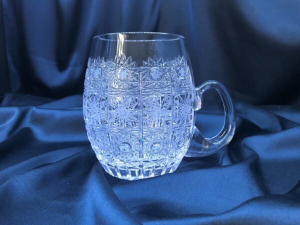 Krištálové brúsené poháre 600 ml set 6 kusov