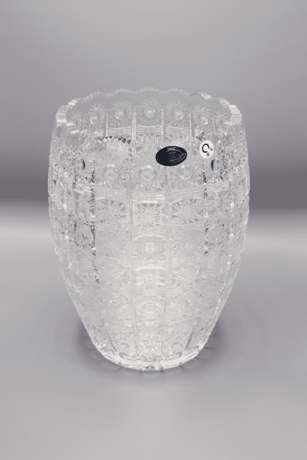 Vază din cristal tăiat ÚSVIT 26 cm - imagine 2