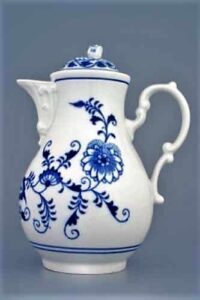 Cibulák – Kanvica kávová 0,90 l – originál cibuľový porcelán 1. akosť
