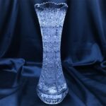 Vas de cristal taiat 23 cm