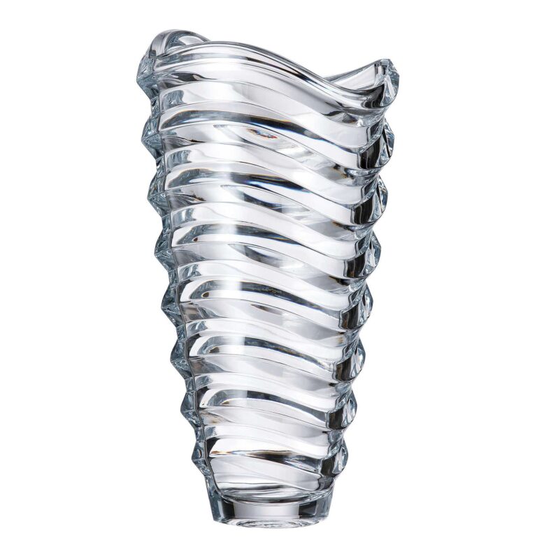 Vaza de cristal Wav vase 34 cm