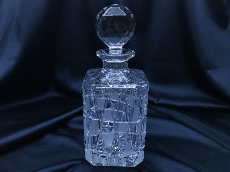 sticlă de whisky taiata cristal 800 ml