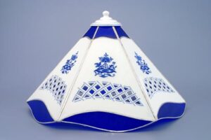 Cibulák – Tienidlo k lampe vitráž prelamované 6 stenové – originálny cibulák Dubí – 1. akosť