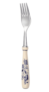 Cibulák – Vidlička príborová – originálny cibuľový porcelán 1. akosť