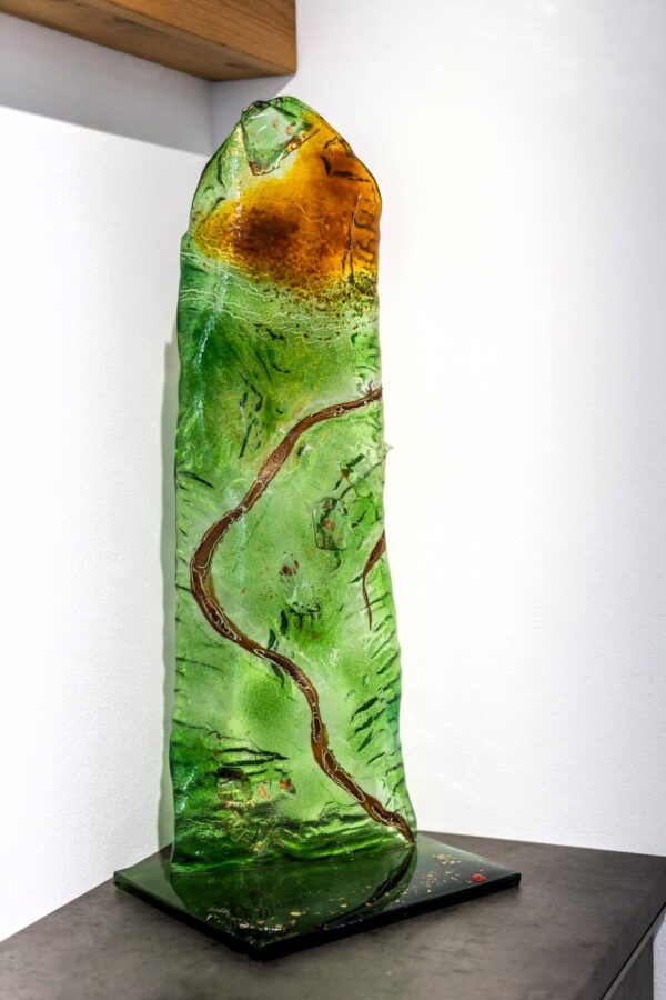 Sticlă de artă Veronika Rusňáková 37x90 cm