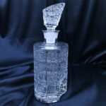 sticlă de whisky taiata cristal 550 ml