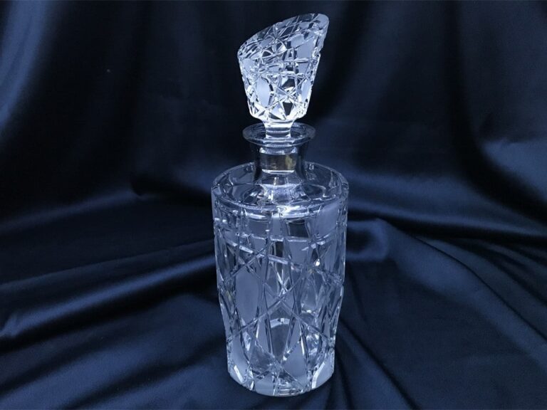 sticlă de whisky taiata cristal 550 ml