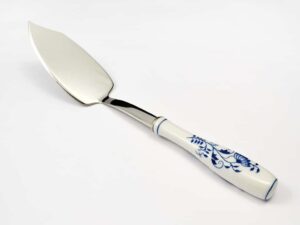 Cibulák – Lopatka na tortu porcelán + nerez