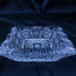 Vas de cristal taiat 12,5 cm