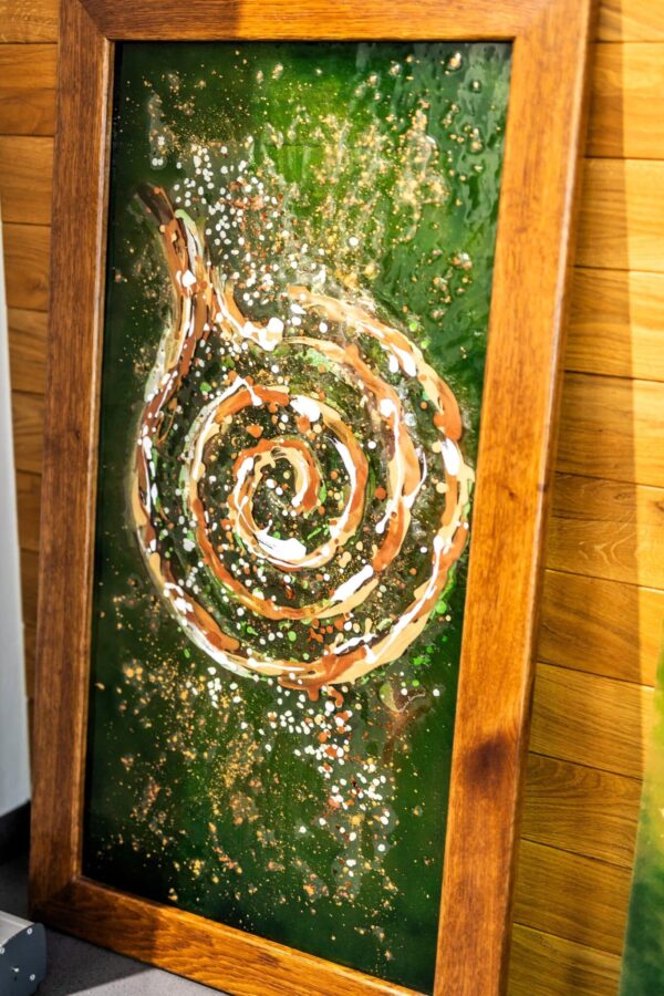 Sticlă de artă Veronika Rusňáková 62x111 cm