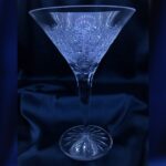 Pahare cristal taiate 250 ml set 6 bucati