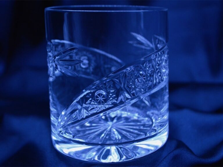Pahare cristal taiate 300 ml set 6 bucati