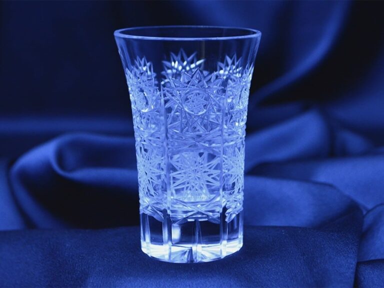 Pahare cristal taiate 50 ml set 6 bucati