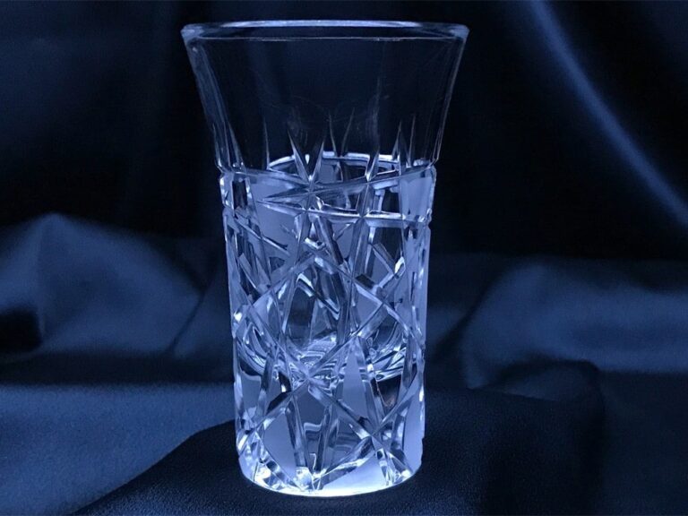 Pahare cristal taiate 50 ml set 6 bucati