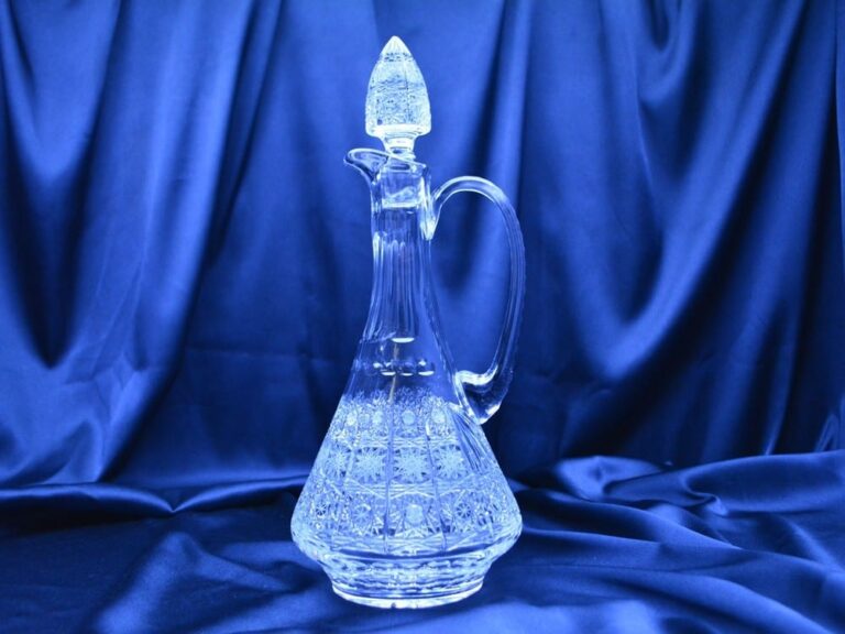 sticlă de vin cristal taiat 750 ml