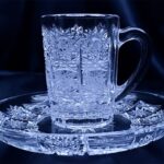 Cesti de cafea taiate cristal 75 ml set de 6 bucati
