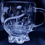 Cesti taiate cristal pentru cafea sau ceai 150 ml set de 6 bucati