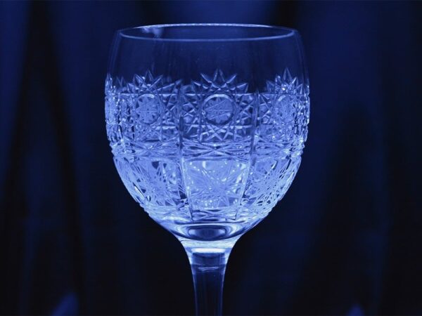 Krištálové brúsené poháre 370 ml set 6 kusov