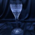 Pahare cristal taiate 260 ml set 6 bucati