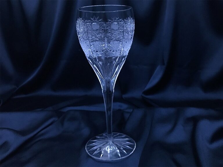 Pahare cristal taiate 260 ml set 6 bucati