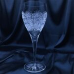 Pahare cristal taiate 350 ml set 6 bucati