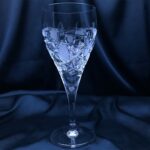 Pahare cristal taiate 220 ml set 6 bucati