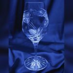 Pahare din cristal taiat 240 ml set de 6 bucati