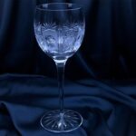 Pahare cristal taiate 370 ml set 6 bucati