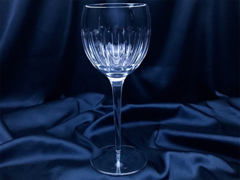 Pahare cristal taiate 370 ml set 6 bucati