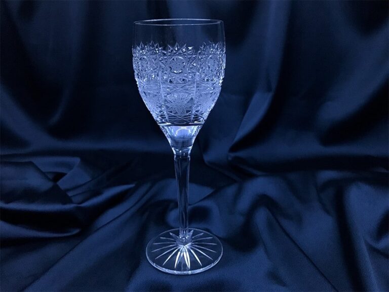 Pahare cristal taiate 150 ml set 6 bucati