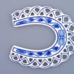 Cibulák – Vianočná ozdoba – podkova 9 cm – originál cibuľový porcelán 1. akosť