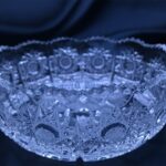 Vas de cristal taiat 12 cm