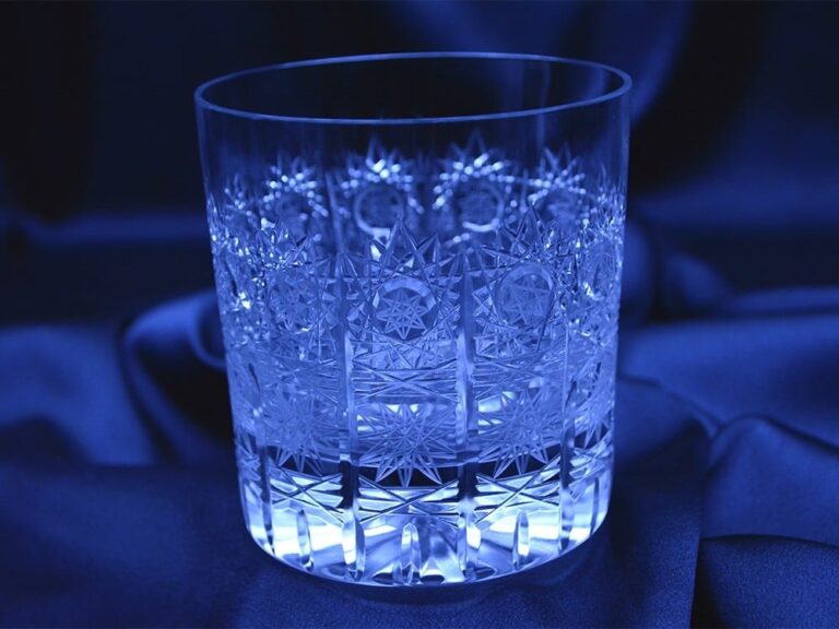 Pahare cristal taiate 300 ml set 6 bucati
