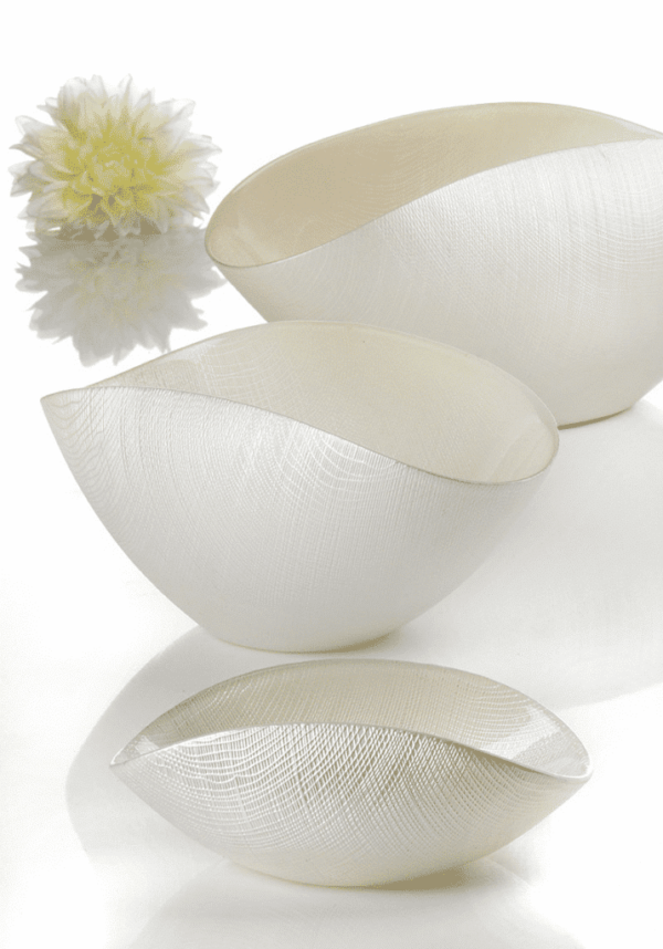 Misa BURA biela perla 28x14 cm