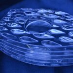 Buton decorativ taiat cristal 11 cm