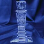 Sfeșnic din cristal tăiat 13,6 cm