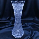 Vas de cristal taiat 25 cm